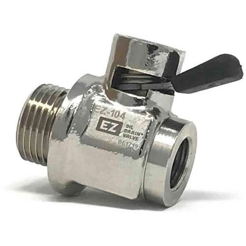 EZ Oil Drain Valve EZ-104 Thread size : 18mm-1.5 - Walmart.com