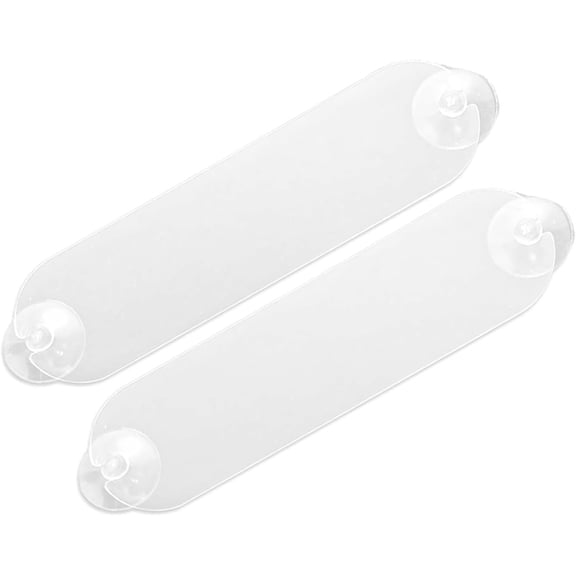 EZ Pass Holder, Easy-to-pass Transparent Bracket, Windshield EZ Pass Mounting Strips, Suction Cup Holder, 2 count