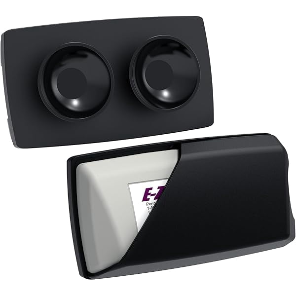 FLLIK EZ Pass Holder & Cover – Super Strong Suction Cups For Windshield, Fits EZ Pass, IPass, Toll Transponders (All Black)