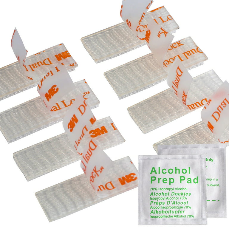 EZ Pass/I-Pass/Toll Tag Tape Mounting Kit, Glue Adhesive Dual Lock Tape  Ezpass Tag Holder with Alcohol Prep Pad, EZ Tape, EZ Pass Holder Velcro  Strips