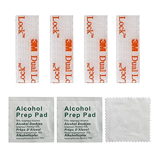 EZ Pass/IPass/IZoom Toll Tag Fastlane Mounting Kit 4 Pcs Reclosable Fastener Peel and Stick