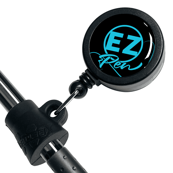 EZ Pen Retractable Pen Holder for Nurses, Teachers, Waitresses, Carpenters and Pros (Non-stop)