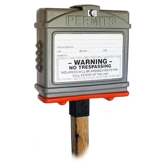 EZ Permit Box - Locking