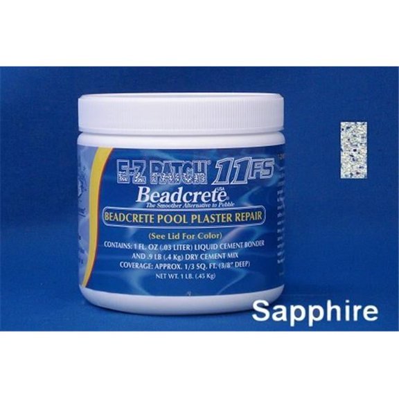 EZ Products 1 No. BEADCRETE PLASTER FAST SET -SAPPHIRE EACH