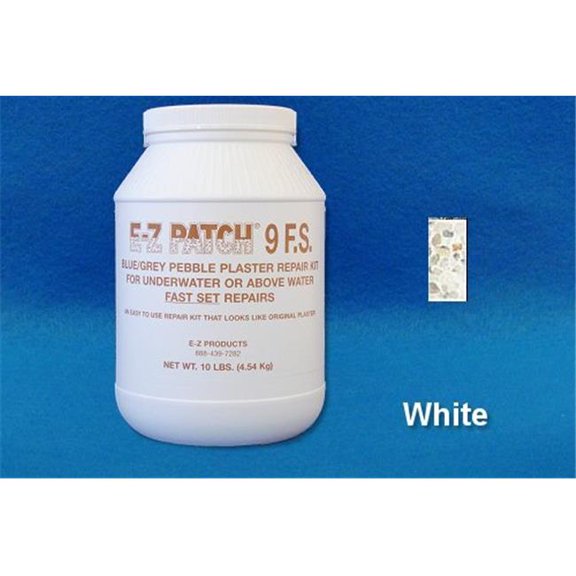 EZ Products  10 No. PEBBLE PLASTER FAST SET - WHITE EACH