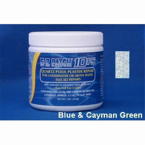 EZ Products 10 No. QUARTZ PLASTER FAST SET - BLUE & CAYMAN GREEN EACH