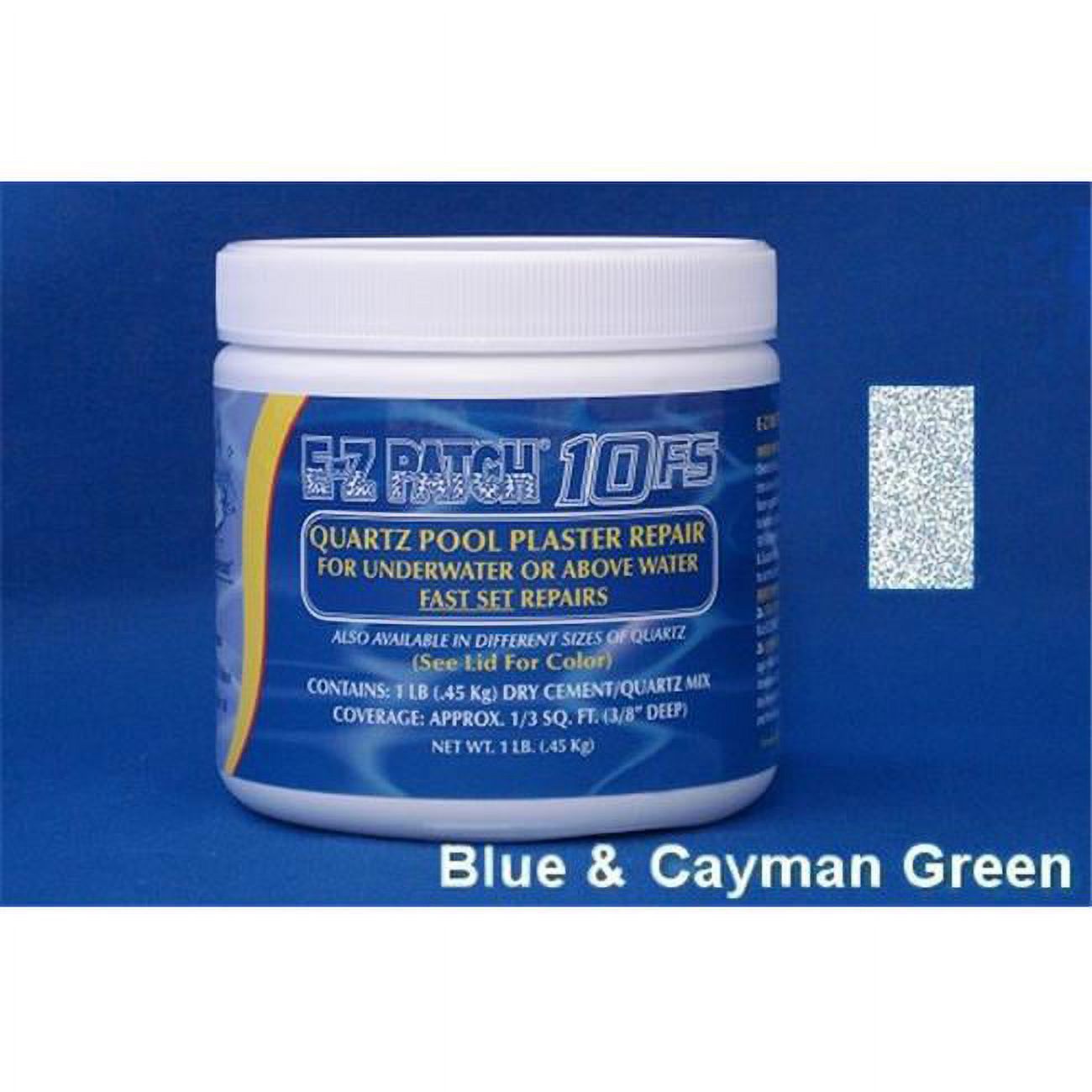 EZ Products 10 No. QUARTZ PLASTER FAST SET BLUE & CAYMAN GREEN EACH