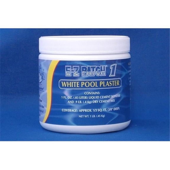 EZ Products EZP-000 1 No. WHITE POOL PLASTER EACH