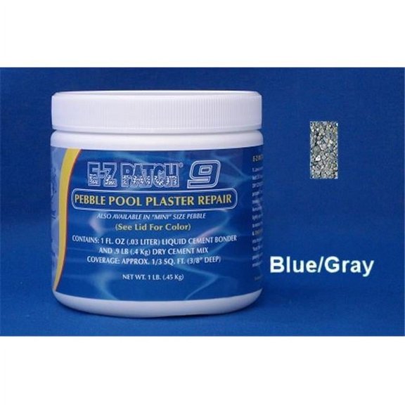 EZ Products EZP-167 3 No. PEBBLE PLASTER REPAIR - BLUE-GRAY EACH