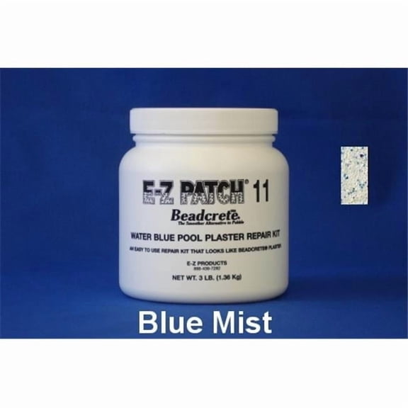 EZ Products EZP-654 3 No. BEADCRETE PLASTER - BLUE MIST EACH