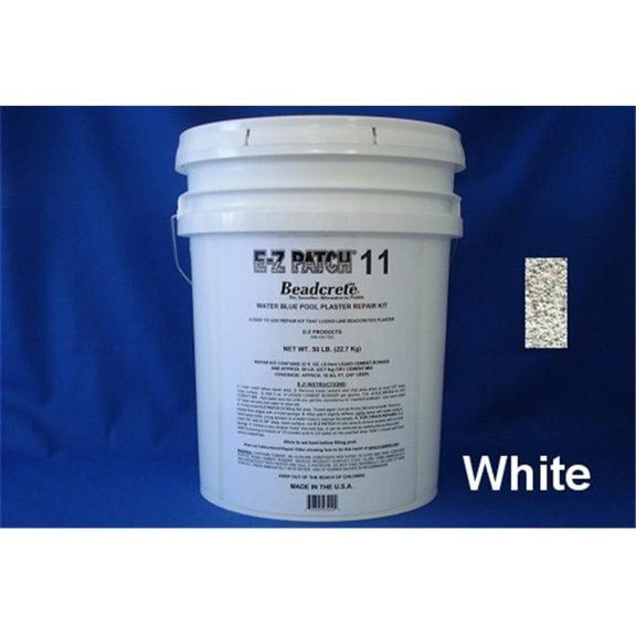 EZ Products EZP-753 50 No. BEADCRETE PLASTER FAST SET - WHITE  50 LB. EACH