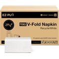 EZ-Pull Premium Recycled 2ply+ Interfold Napkin - V-fold Dispenser ...