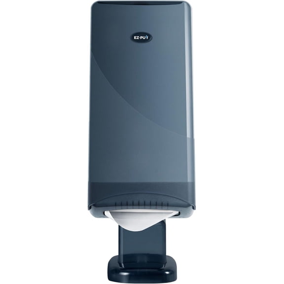 EZ-Pull Stand Interfold Napkin Dispenser for Restaurants, Stand or Wallmount V-fold, Pearl Black 4400B-EZ