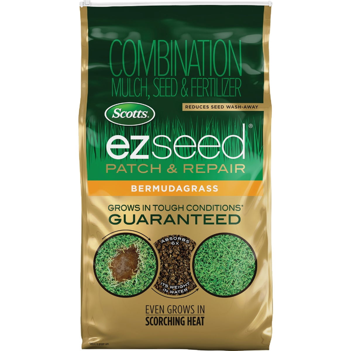 Scotts EZ Seed Bermuda Grass Seeds, 10 lbs - Drought-Tolerant