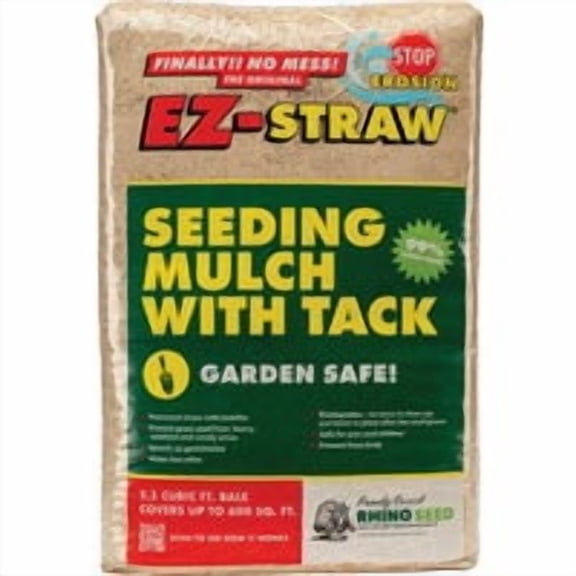 EZ STRAW MULCH 2.5CF