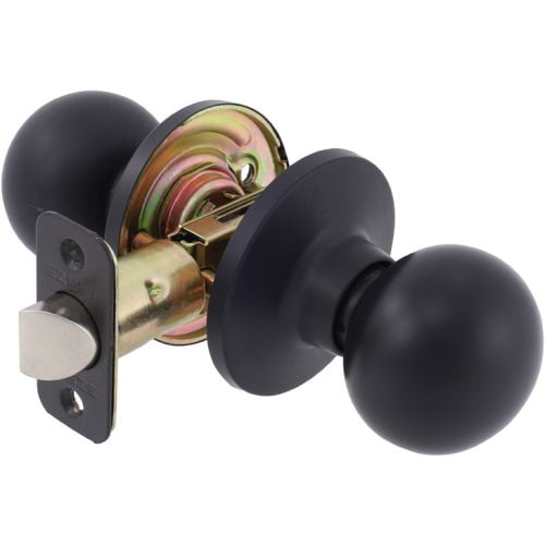 EZ-Set 100T-BA Keyed Entry Single Cylinder Door Knobset from the Bala Series