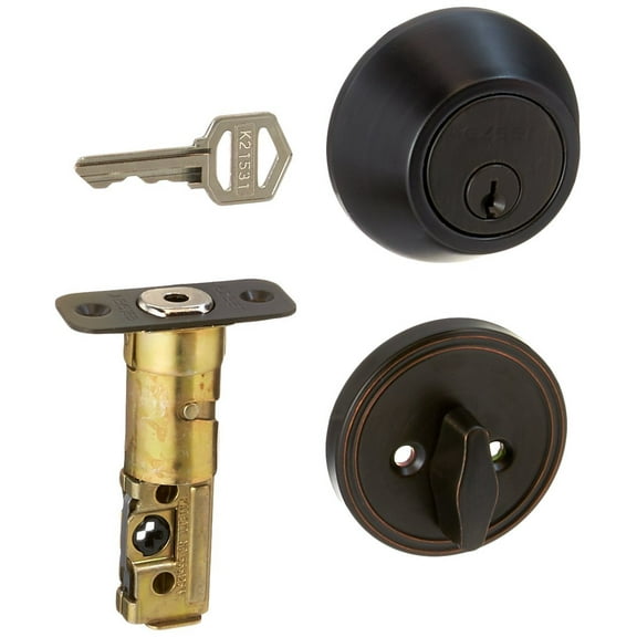 EZ-Set Philadelphia Hardware 231007 Single Cylinder Deadbolt, Tuscany Bronze
