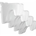 thumbnail image 1 of EZ Shelf 8 End Brackets for Closet Rod and Shelf, White, 1 of 2