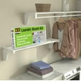 thumbnail image 1 of EZ Shelf White diy expandable organizer shelves, 2 shelf pack, 1 of 6