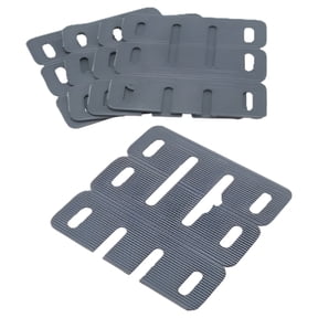 EZ Shim, Hinge Shim High-Impact Plastic, 5.13" x 7.25", 3 Count Per Pack