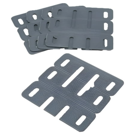 EZ Shim, Hinge Shim High-Impact Plastic, 5.13" x 7.25", 3 Count Per Pack