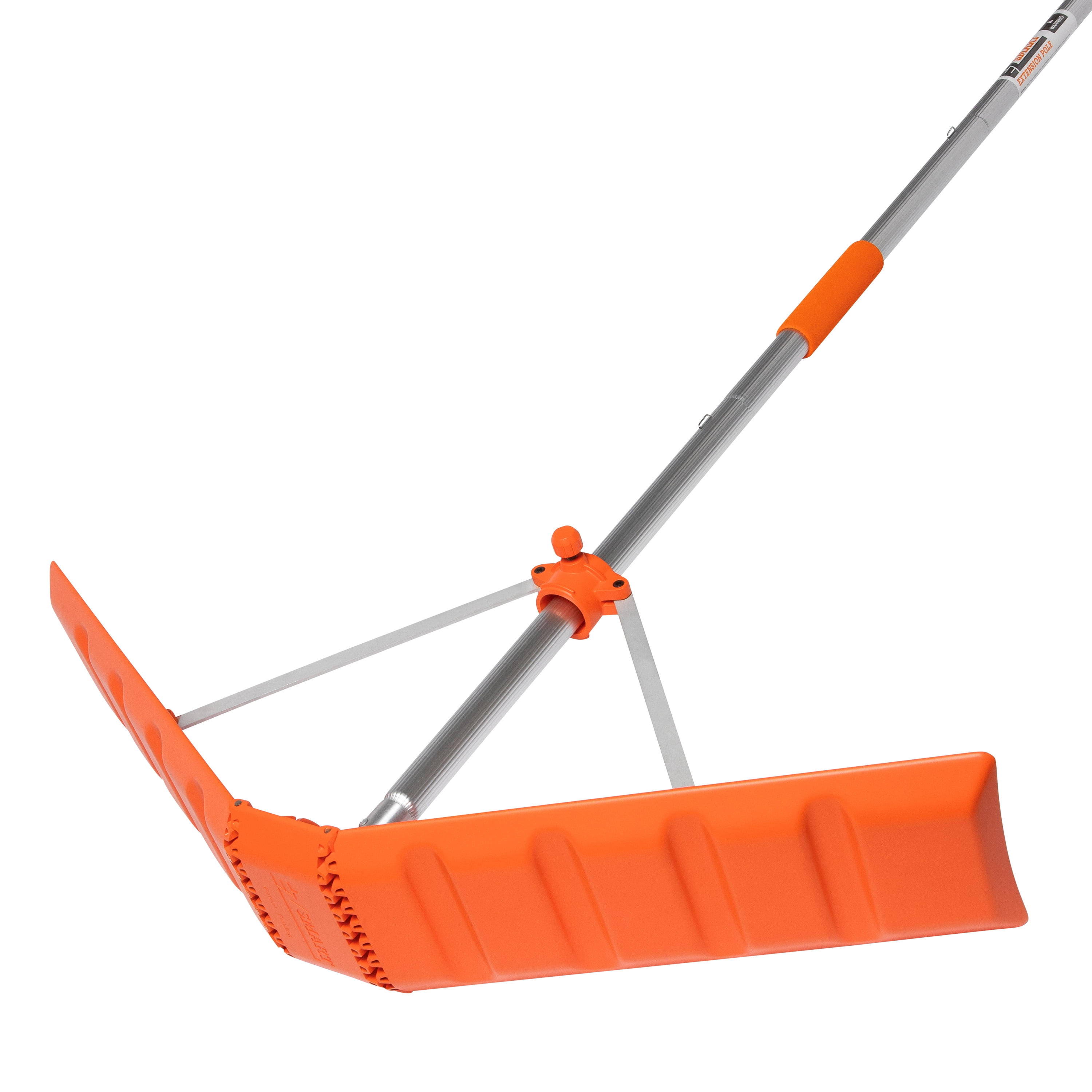 EZ Smart Snow Roof Rake, 36-Inch Blade, Heavy-Duty, Collapsible, Safe ...
