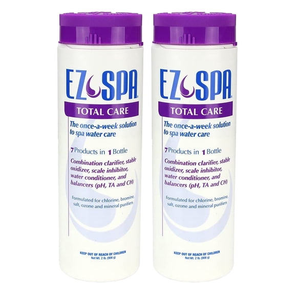 EZ Spa EZSTC2 Hot Tub Total Care Water Chemical Treatment Blend (2)