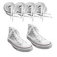 thumbnail image 1 of EZ Stretch slip on shoe laces pair, Elastic flat stretchy shoe laces, 54 in Length, 1 of 5