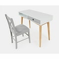 thumbnail image 1 of EZ-Style Desk and X-Back Chair Set, 1 of 6