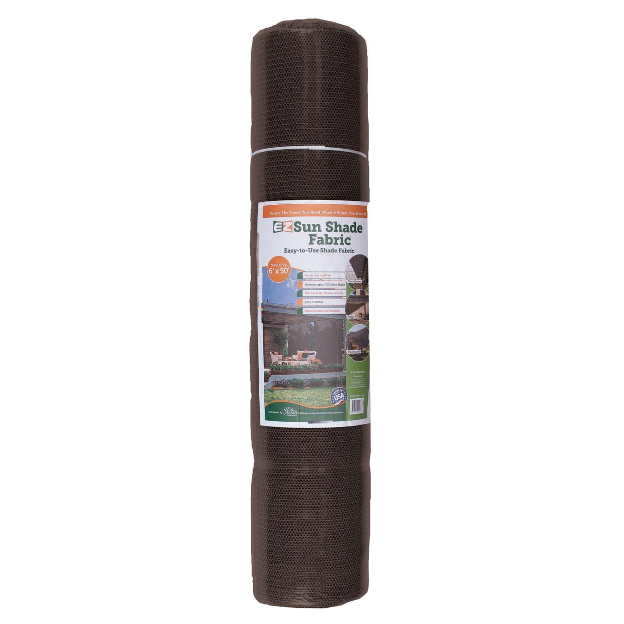 EZ Sun Shade™, 6' x 50' Chocolate