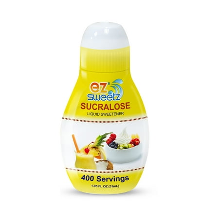 EZ-Sweetz 1.05oz Sucralose - Liquid Sweetener 400 Servings 3 Pack