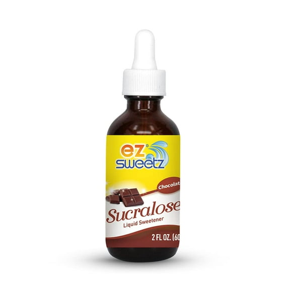 EZ-Sweetz Flavored Sucralose Drops | Chocolate Flavor | 2.0 oz. Bottle (800 Servings), 1-Pack