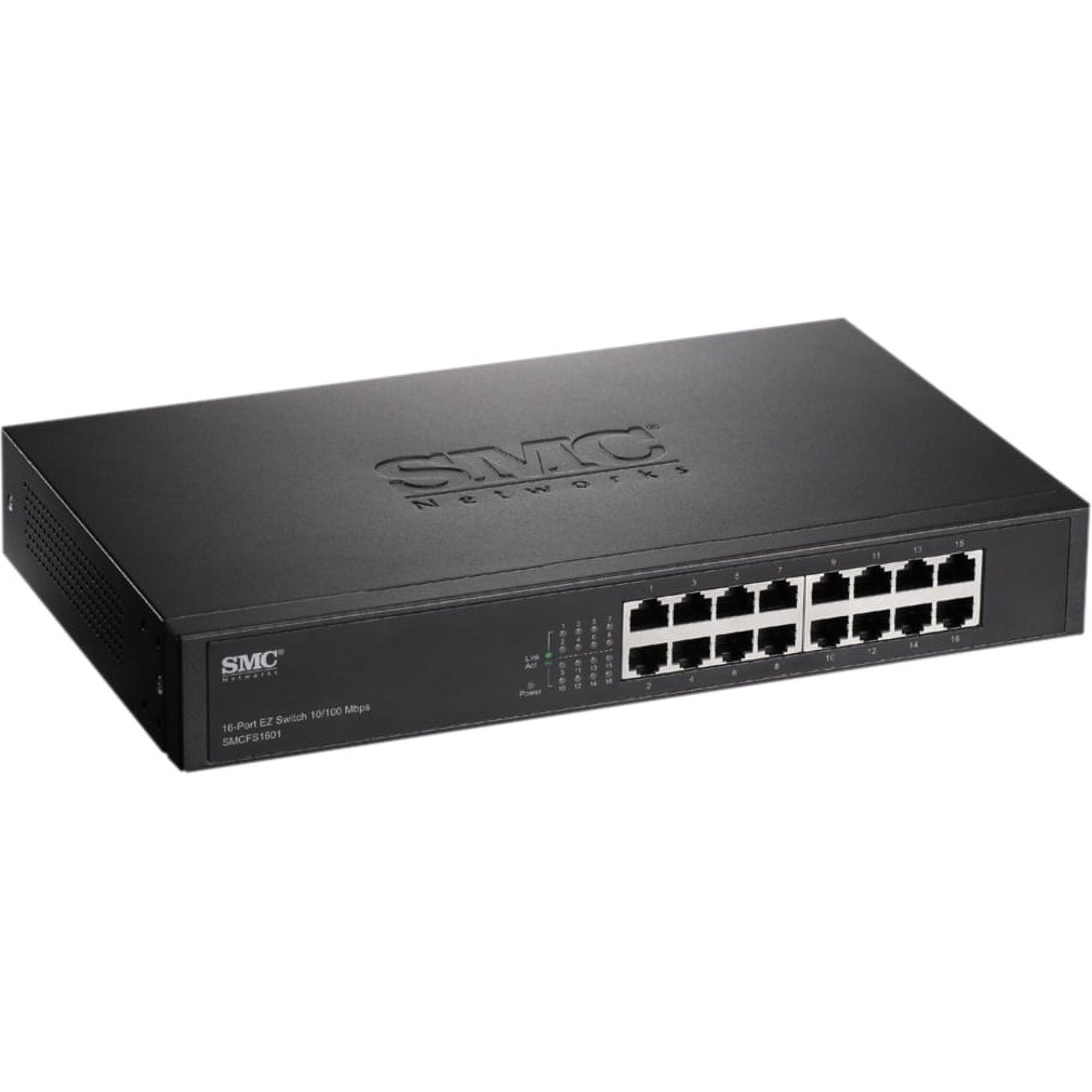 Switch Router Ezd EZ Switch SMCFS1601 Ethernet Switch - Walmart.com