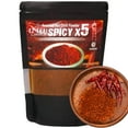 EZ THAI Jinda Red STF9 Chili Peppers Flakes Powder Roasted 5X Spicier