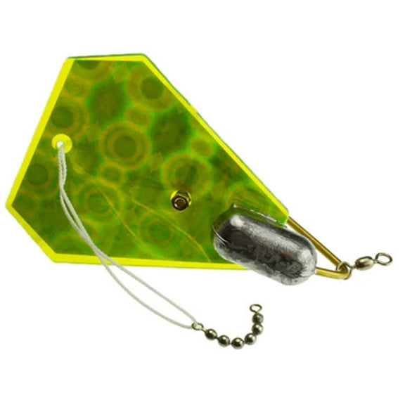 EZ Tackle Delta Diver Chartreuse/Disco