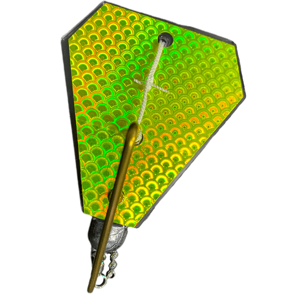 EZ Tackle Delta Diver Clear/Chartreuse