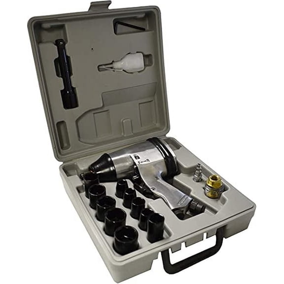 EZ Travel, 1/2" Pneumatic Impact Wrench Kit