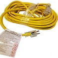 thumbnail image 1 of EZ Travel 12 Gauge 25' Yellow 1 Outlet Indoor/Outdoor Extension Cord, 1 of 2