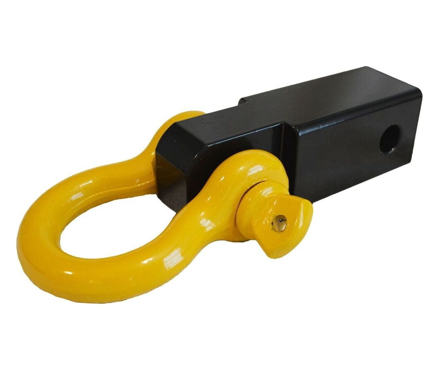 Yellow D Rings EZ Travel Collection 10,000 Capacity Yellow D-Ring Bow Shackel Tow ...