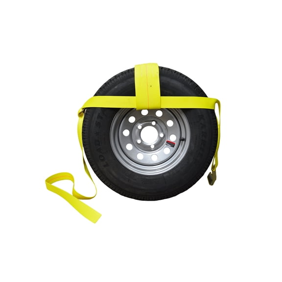 EZ Travel Collection Tow Dolly Straps Car Dolly Straps 11,000 Pound Rated (Heavy Duty)