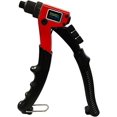 thumbnail image 1 of EZ Travel Hand Pop Rivet Gun with 4 Size Attachments, Pop Gun For Steel and Aluminum Rivets, Professional Pop Rivet Tool Safely Fastens Rivets (8”), 1 of 2