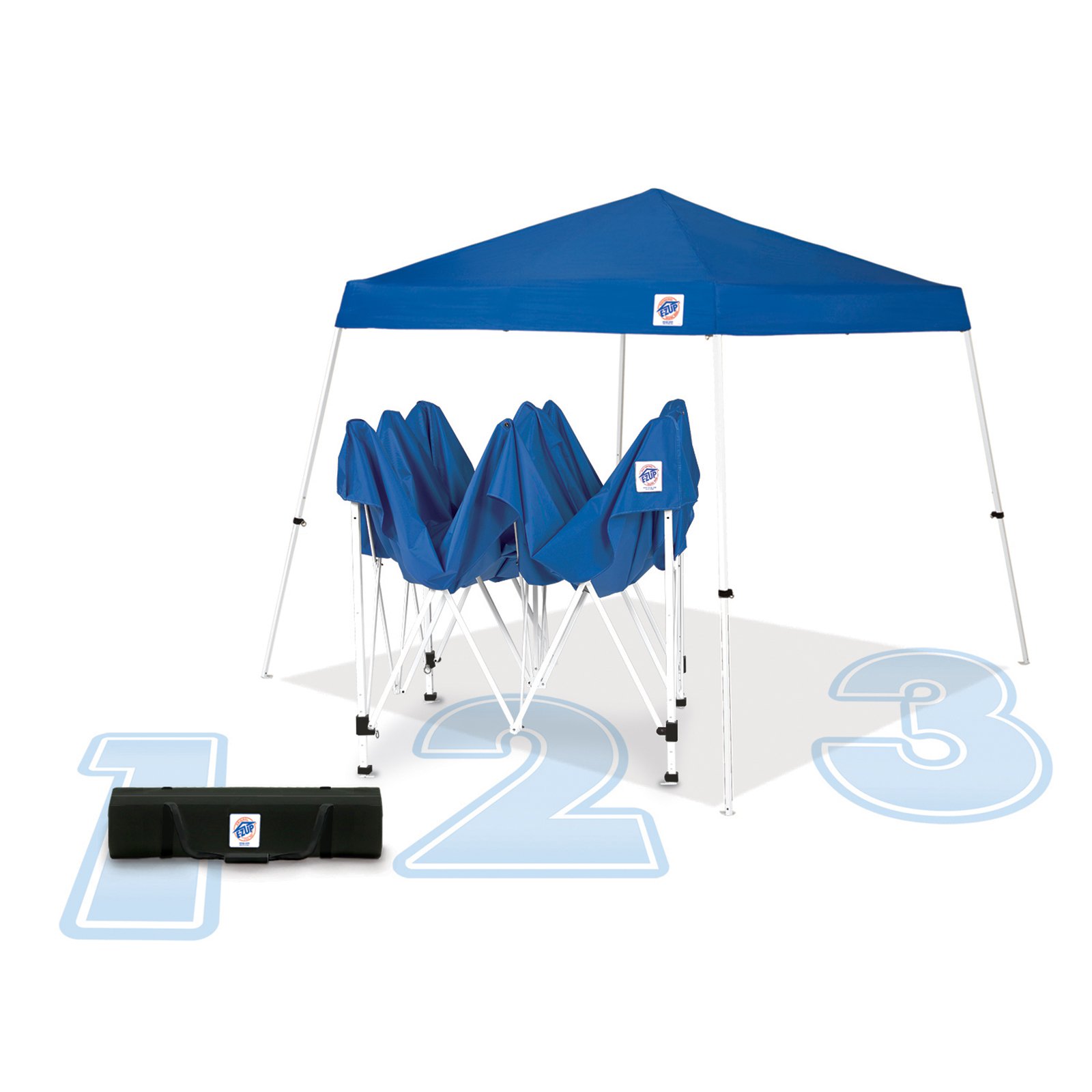 EZ Up Vista Sport 8 x 8 Recreational Instant Shelter - Royal Blue - image 1 of 2