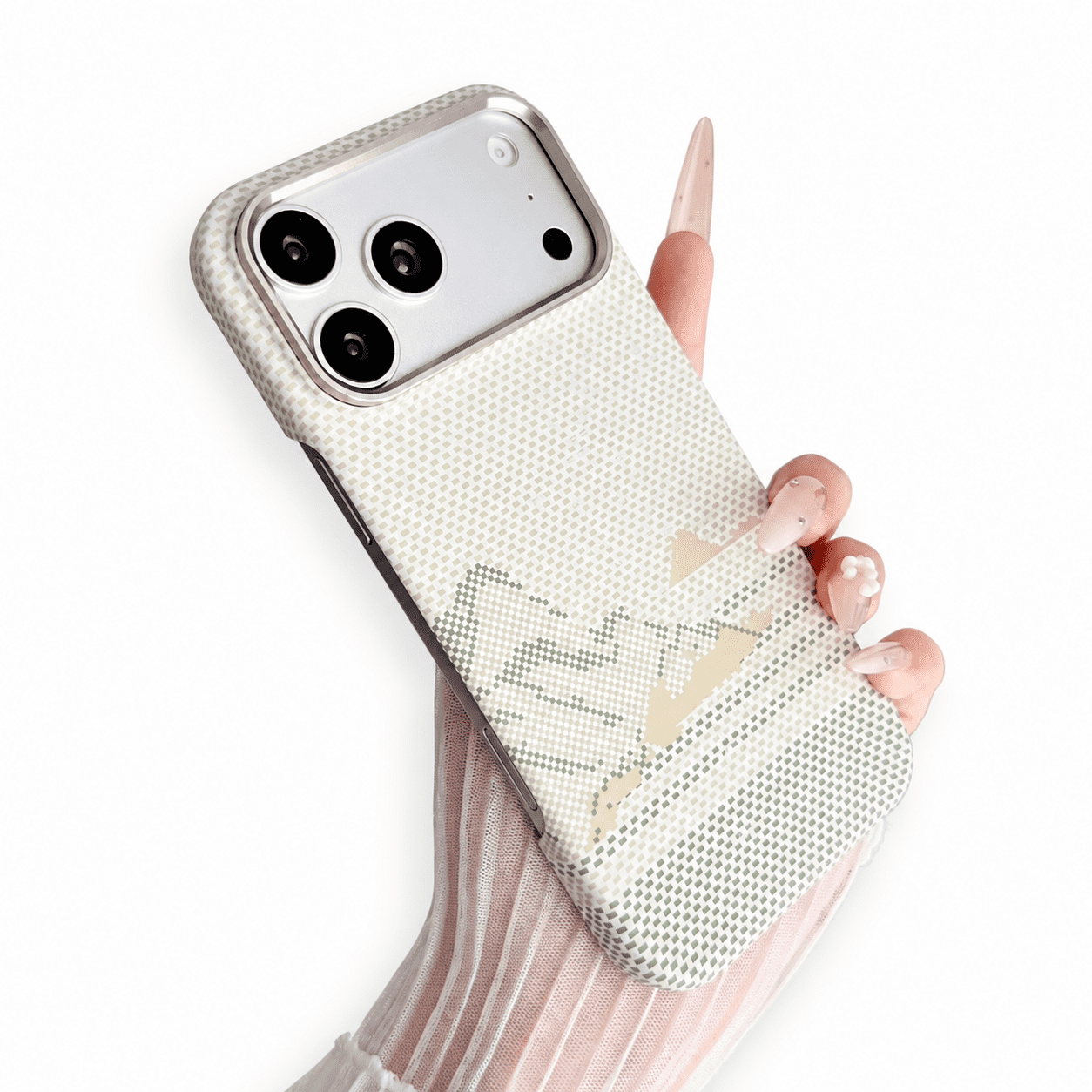 EZ-VTM For iPhone 17 Pro Max Aramid Texture Mountain Case with Raised ...