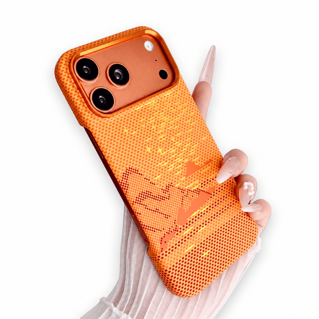 EZ-VTM For iPhone 17 Pro Max Aramid Texture Mountain Case with Raised ...
