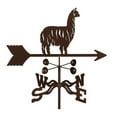 thumbnail image 1 of EZ Vane Alpaca/Llama Weathervane 21 Inch Wide Cupola Mount, 1 of 1