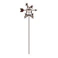thumbnail image 1 of EZ Vane Hummingbirds Weathervane — Garden Mount, Wind Cups, Antique Copper Finish, Steel with Durable Triple Powder Coating, Handcrafted in USA, 1 of 10