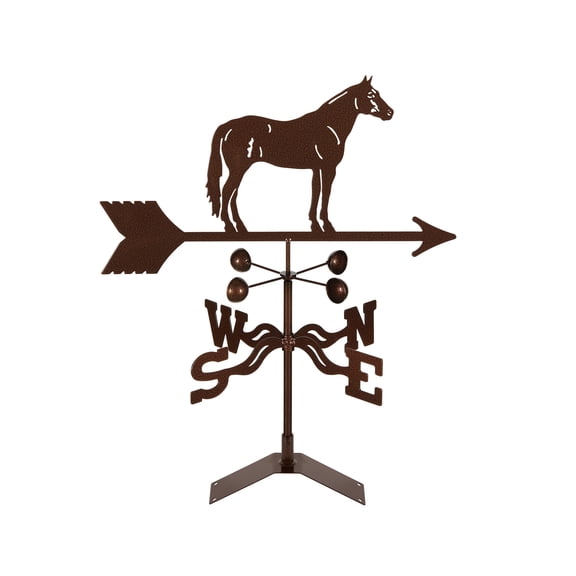 EZ Vane EZ1504-RF Quarter Horse Weathervane with Roof Mount