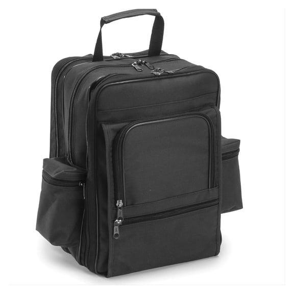 EZ-View 21st Century Plus Deluxe Home Care Backpack: Waterproof, Organized & Comfy - Perfect for On-the-Go Home Pros, 11.5"x9"x16"