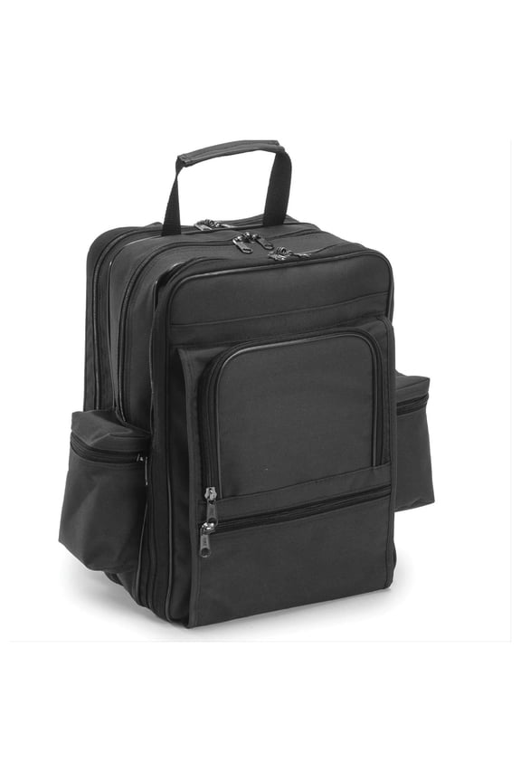 EZ-View 21st Century Plus Deluxe Home Care Backpack: Waterproof, Organized & Comfy - Perfect for On-the-Go Home Pros, 11.5"x9"x16"