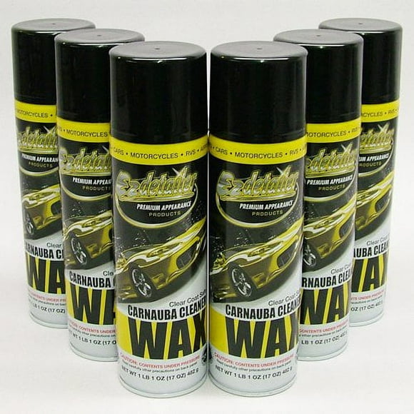 EZ WAX 579221 Premium EZ Detailer Waterless Automotive Cleaners, 6 Pieces